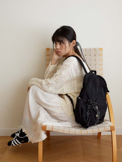 Romantique sneaker backpack_black