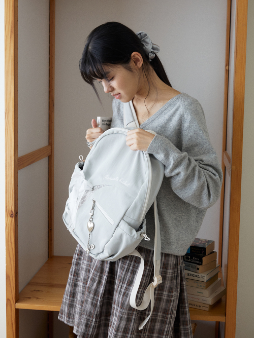 Romantique sneaker backpack_grey