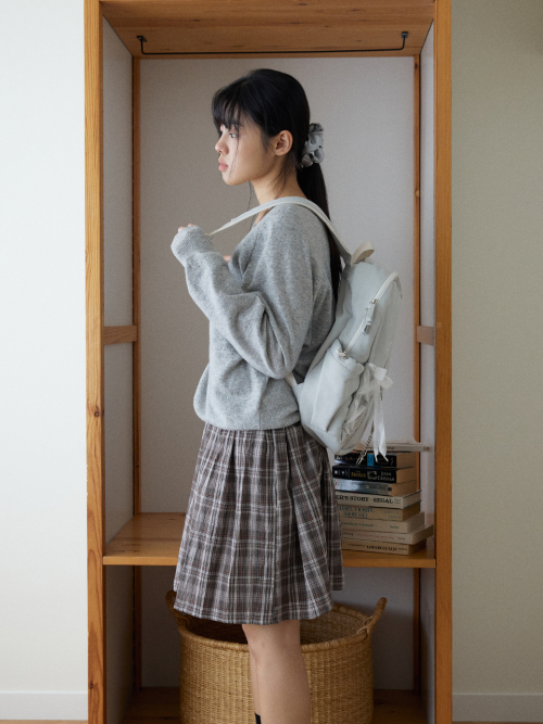 Romantique sneaker backpack_grey