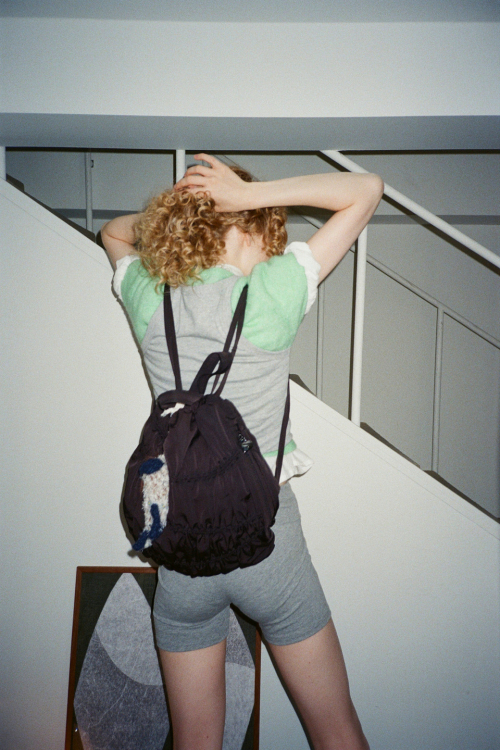 Ever shirring Backpack 36_ROBBX25643BKX