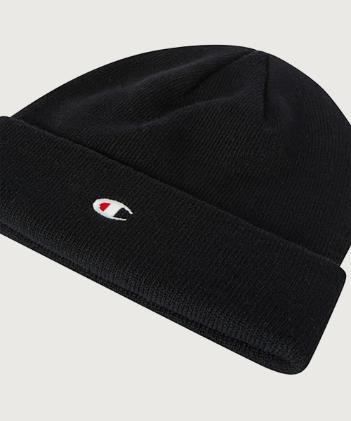 C로고 비니 Black