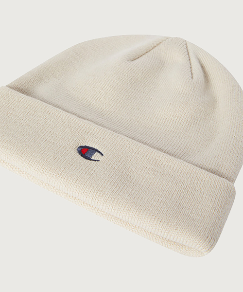 C로고 비니 Beige