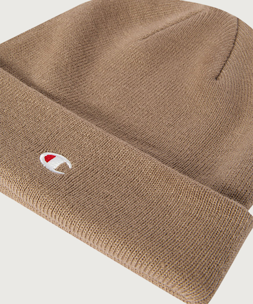 C로고 비니 Stone Brown