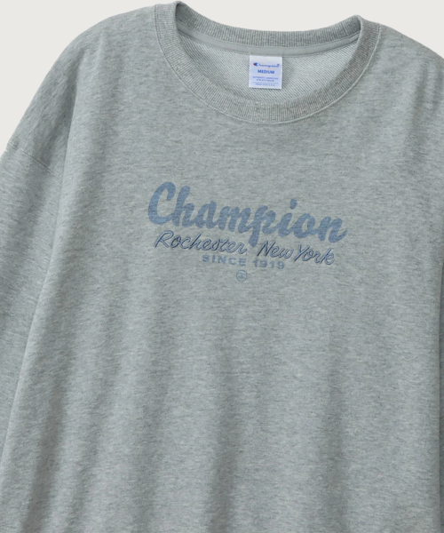 여성 ROCHESTER 루즈핏 크루넥 스웨트셔츠 Oxford Grey