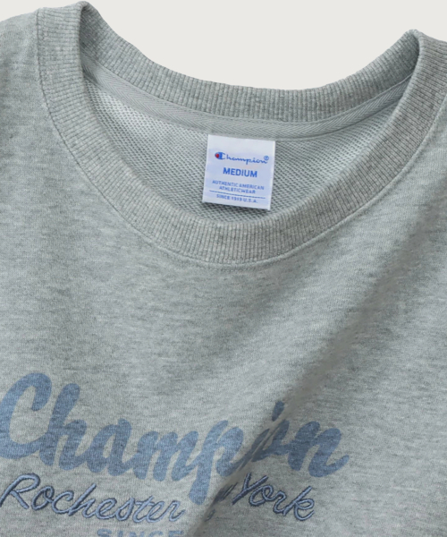 여성 ROCHESTER 루즈핏 크루넥 스웨트셔츠 Oxford Grey
