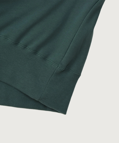 여성 ROCHESTER 루즈핏 크루넥 스웨트셔츠 Deep Green