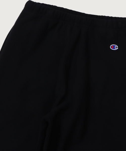 리버스위브 블루택 레귤러핏 기모 스웨트 팬츠 Black