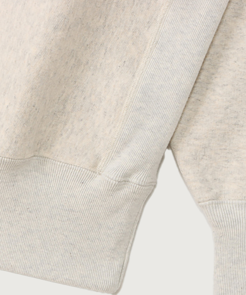 [True To Archives] 2ND SCARSDALE 기모 스웨트셔츠 S.Grey x Maroon