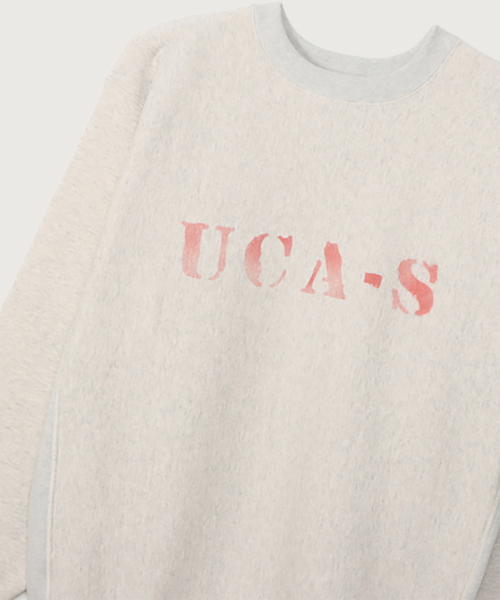 [True To Archives] 2ND UCA 기모 스웨트셔츠 Silver Grey