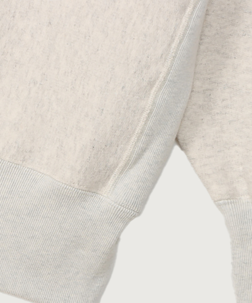 [True To Archives] 2ND APSC 기모 스웨트셔츠 S.Grey x Maroon