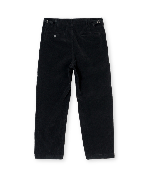 W Corduroy Pants, Black