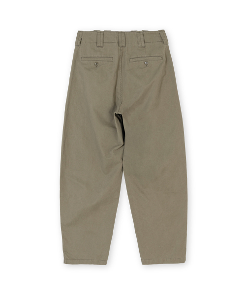 W Washed Work Pants, Dark Beige