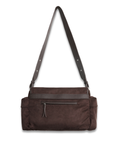 Leather Trim Camera Bag SUEDE MOCHA