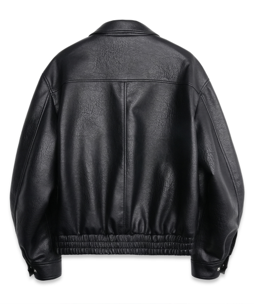 Crease Leather A-2 Jacket
