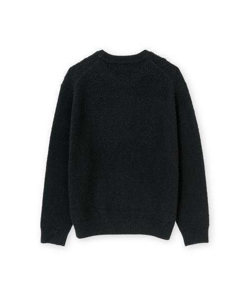 Brushed Sweater, Black