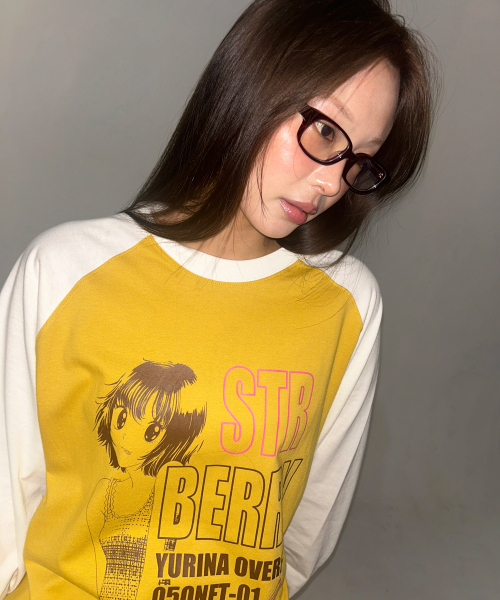 YURINA Raglan LS-T [Mustard]