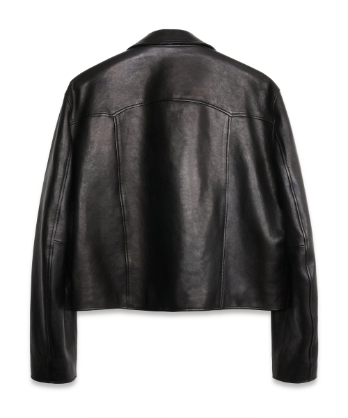 Premium Vegetable Tailored Single Jacket BLACK