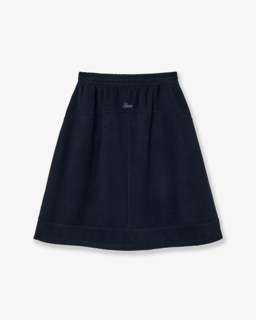 BALLOON FLEECE SKIRT [NAVY]