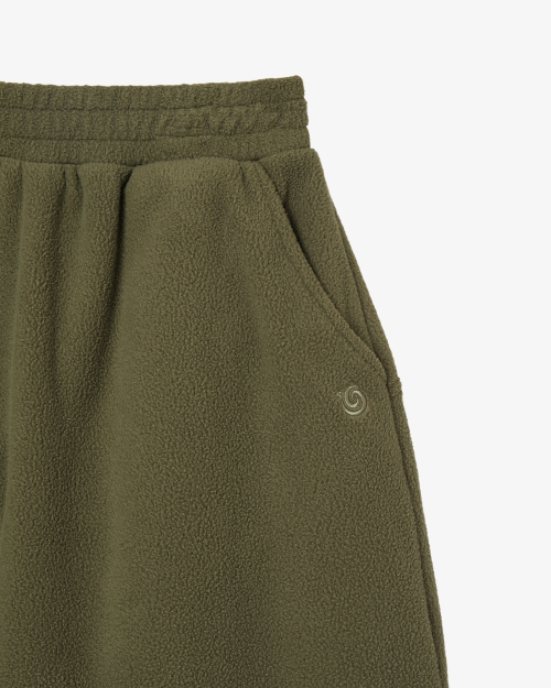 BALLOON FLEECE SKIRT [OLIVE]