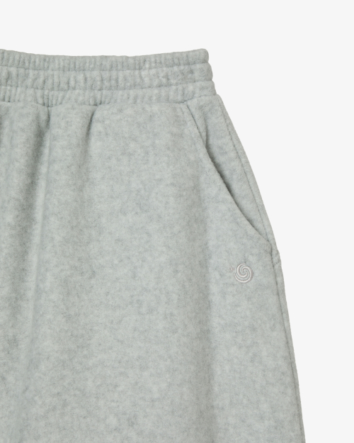 BALLOON FLEECE SKIRT [LIGHT GREY]