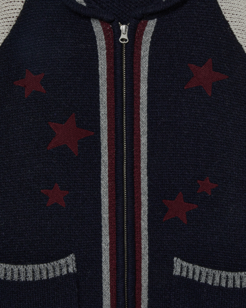 STAR JACQUARD COWICHAN [NAVY]