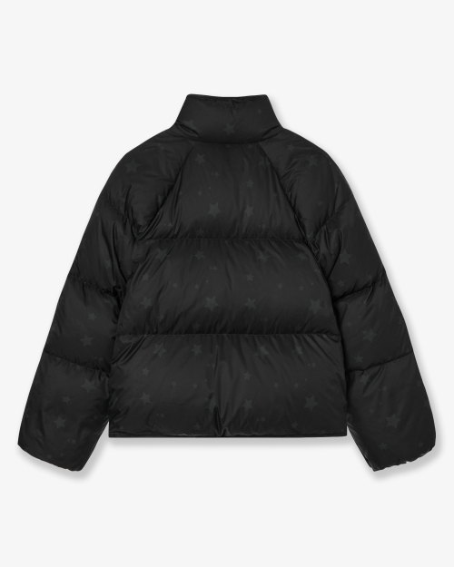 STAR PUFFER DOWN JACKET [BLACK]