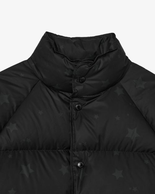 STAR PUFFER DOWN JACKET [BLACK]