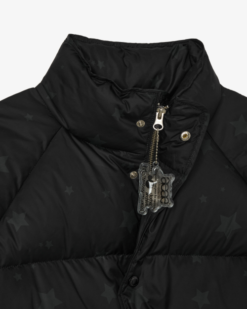 STAR PUFFER DOWN JACKET [BLACK]