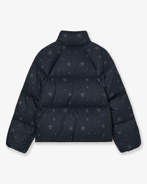 STAR PUFFER DOWN JACKET [NAVY]