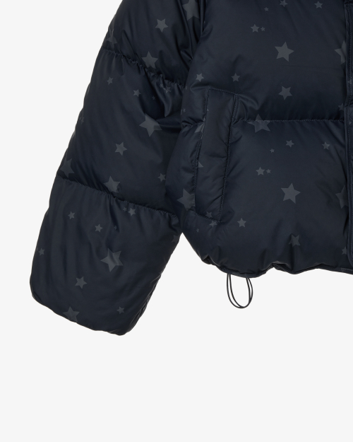 STAR PUFFER DOWN JACKET [NAVY]