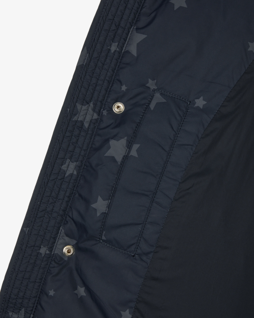 STAR PUFFER DOWN JACKET [NAVY]