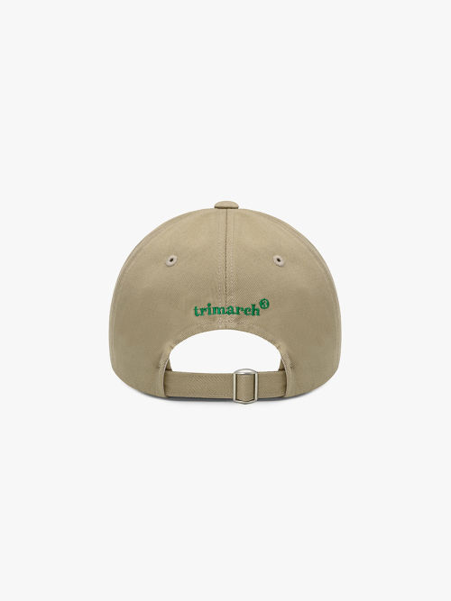 Tri / Basic Logo ball cap / Beige