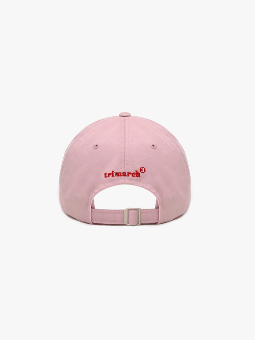 Tri / Triple Logo ball cap / Pink