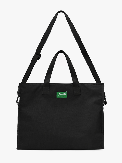 Tri / Nylon Travel boston L bag / Black