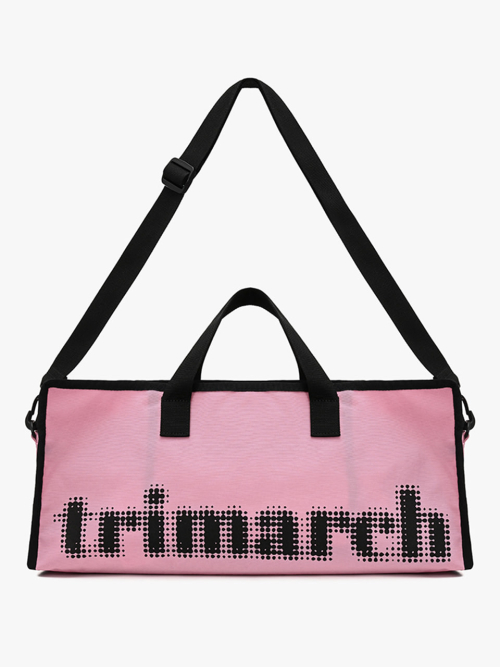 Tri / Nylon Travel boston M bag / Pink