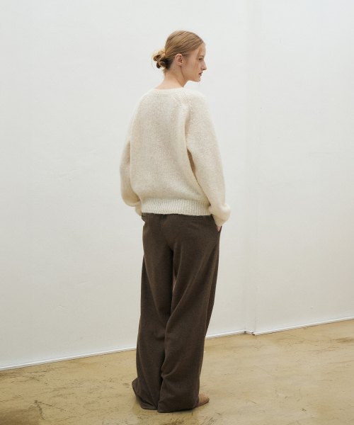 Wool Banding String Pants[LMBEWIPT503]-2color