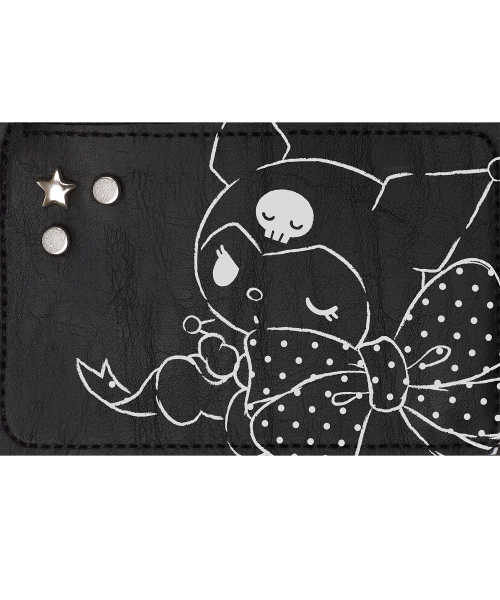 [KUROMI] CARD WALLET(BLACK)