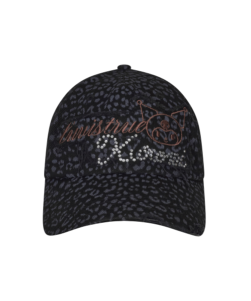 [KUROMI] PATCH BALL CAP(BLACK)