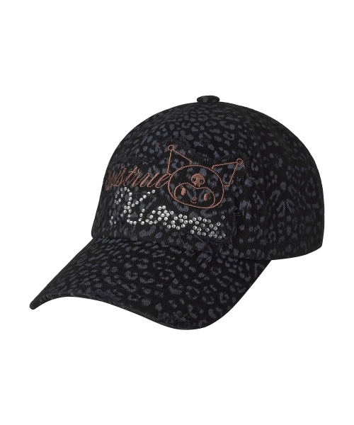 [KUROMI] PATCH BALL CAP(BLACK)