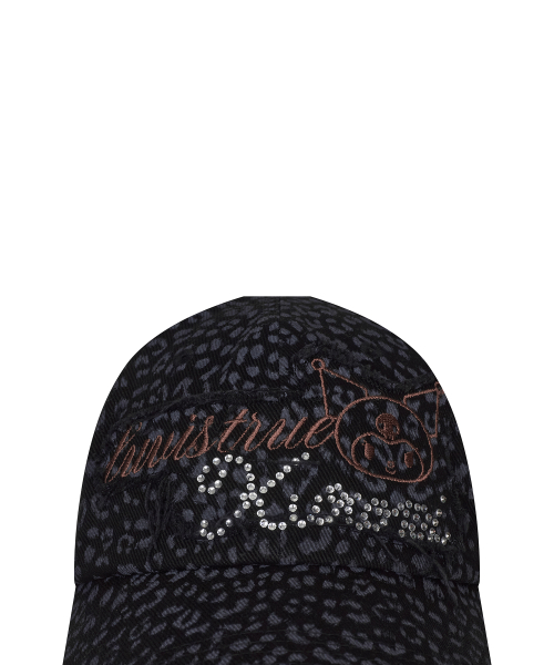 [KUROMI] PATCH BALL CAP(BLACK)