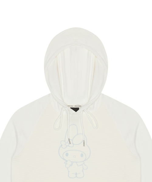 [MY MELODY] LAYERED DRESS(WHITE)