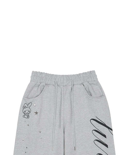 [MY MELODY] TRAINING PANTS(GRAY)