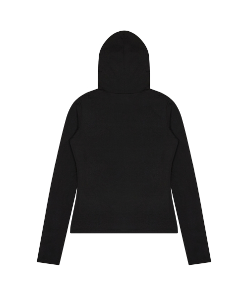 [KUROMI] HOOD T-SHIRT(BLACK)