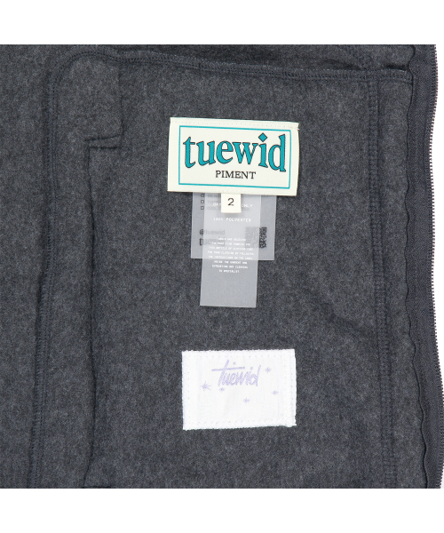 technician fleece in storm gray