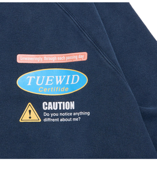 certified sweatshirts in navy