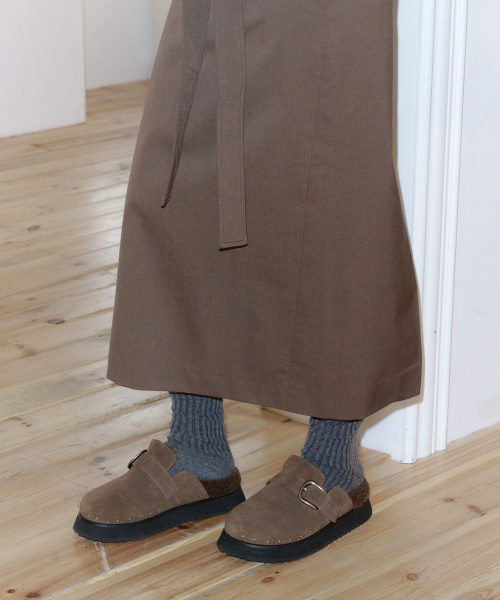 버크로우 윈터 슬라이드 브라운
