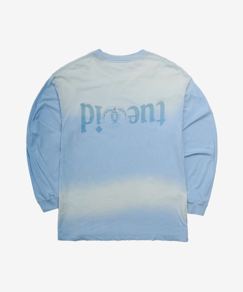 Midnight long sleeve in ice blue