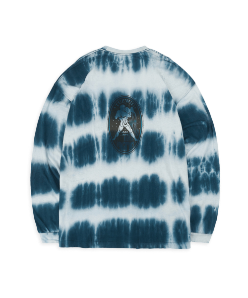 oversized longsleeve t-shirts in Faded Blue