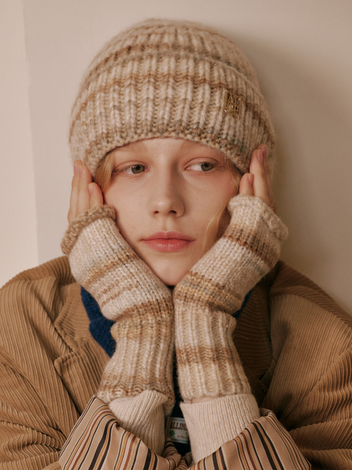 Journey Of Sky Beanie & Warmer Set (Sunset)