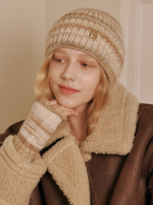 Journey Of Sky Beanie & Warmer Set (Sunset)